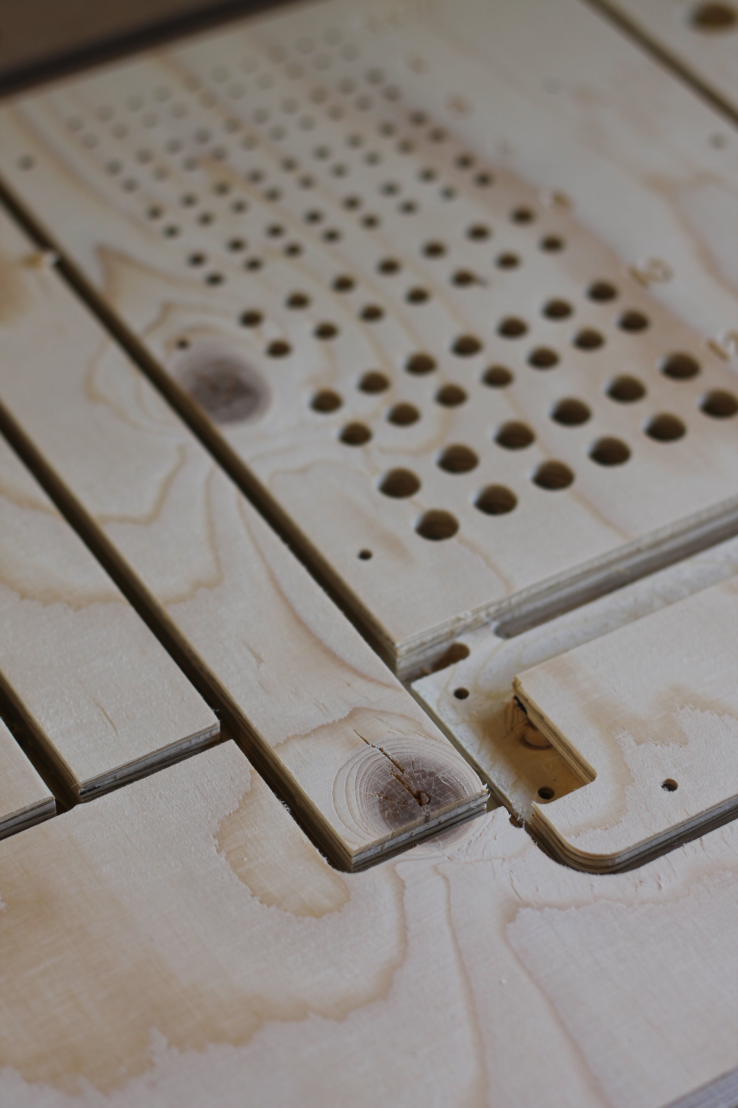 Gaten gefreesd met CNC